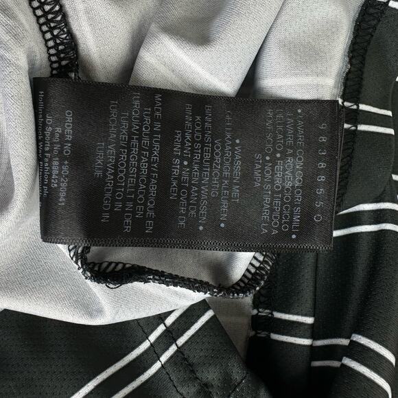 status london black white stripe jersey men’s size M - Picture 4 of 6